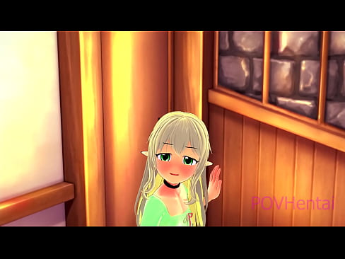 ❤️ (ໃສ່ກັບດັກ) Elvish maid ຊ່ວຍໃຫ້ທ່ານລ້າງຫນ້າຂອງທ່ານ. ໜັງໂປ້ ຢູ່ພວກເຮົາ ❌
